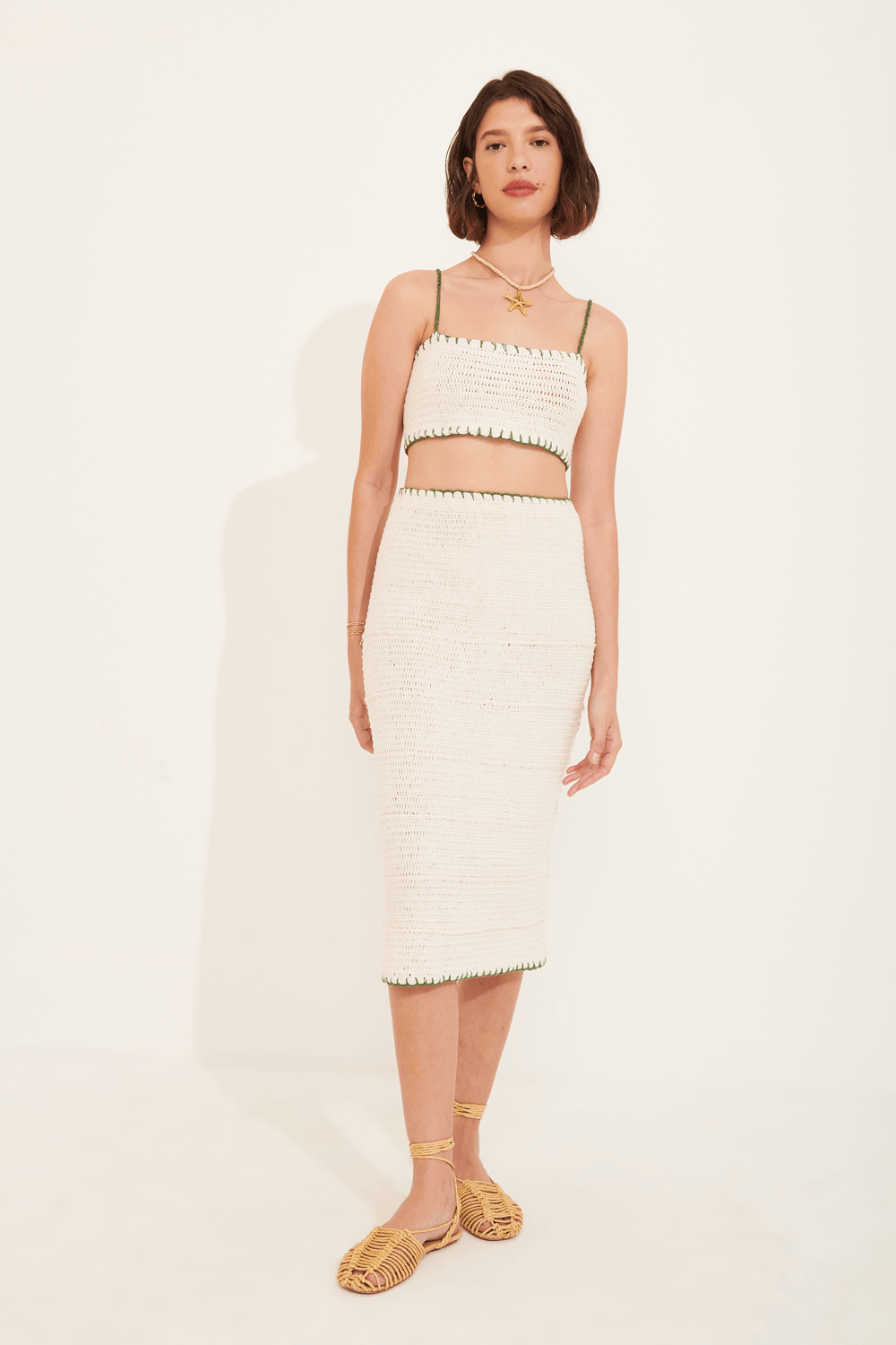 Saia Crochet Lulu Midi — Garage Rio