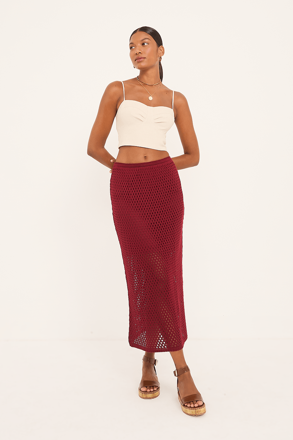 Saia Tricot Joana Midi — Garage Rio